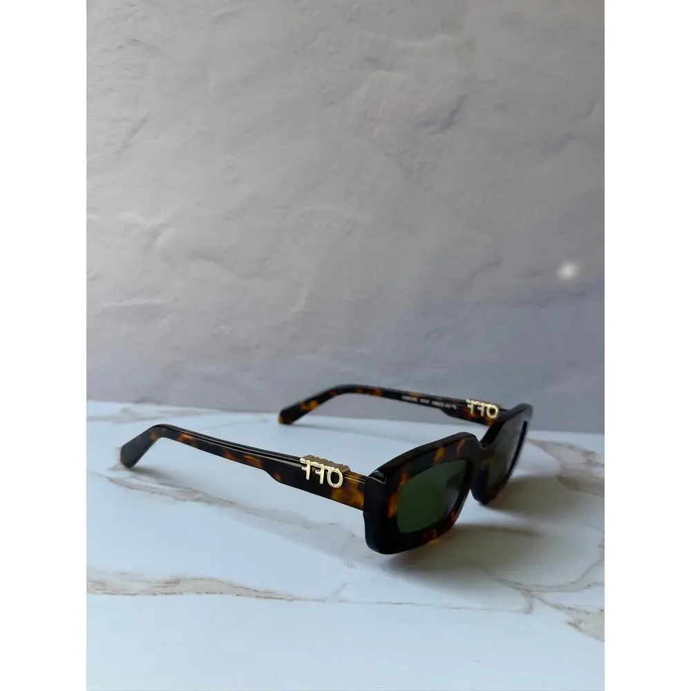NEW Off White Renton Havana Brown Unisex Sunglasses